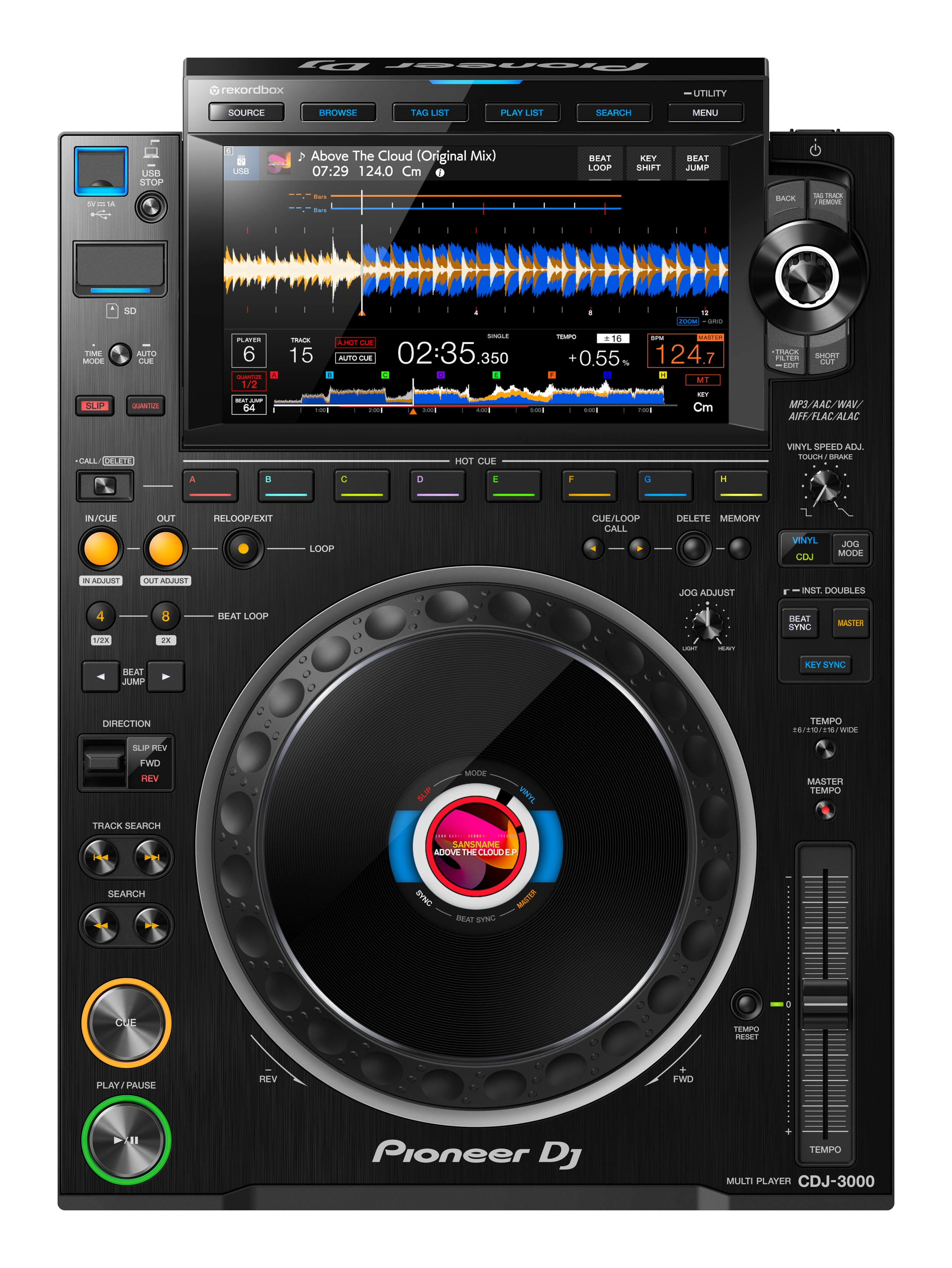 Pioneer CDJ3000 huren