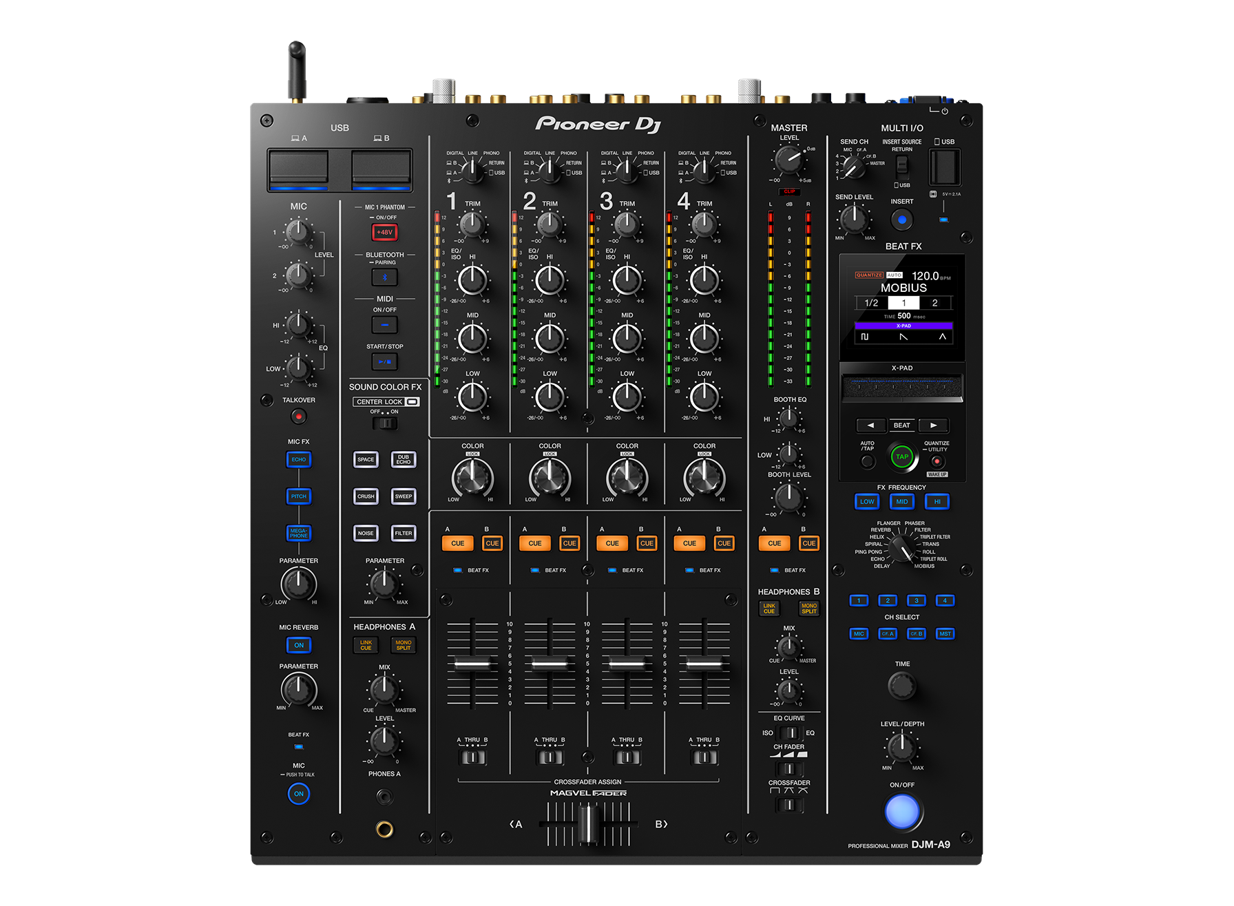Pioneer DJMA9 huren