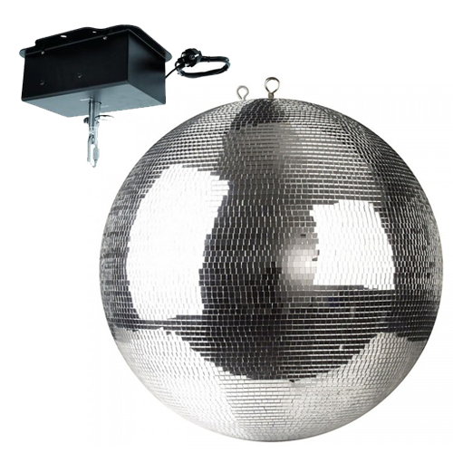 Spiegelbol + motor 75 cm huren