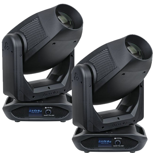2x Infinity S401 [Spot Moving Head] [CMY] [dual case] huren