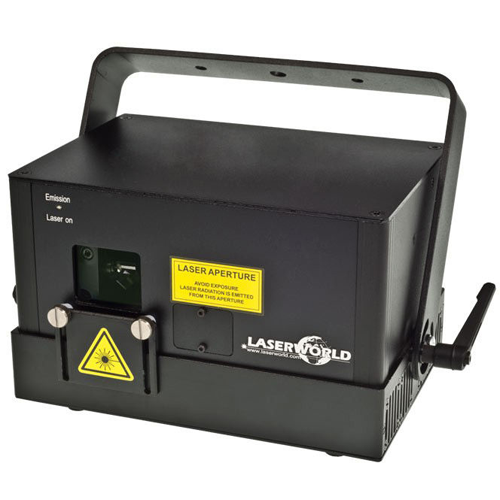 Laserworld PL 5000 MKII RGB laser [case] huren