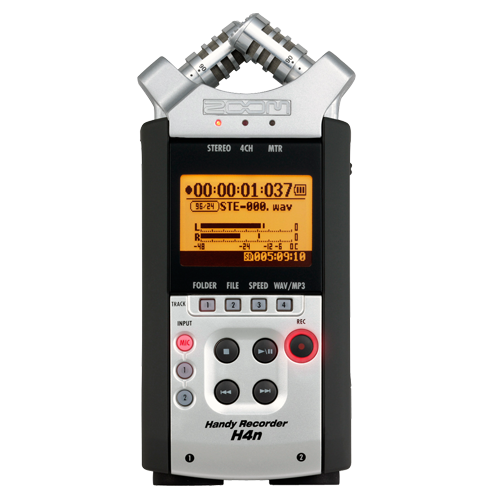 Zoom H4n field recorder met 1GB kaart huren