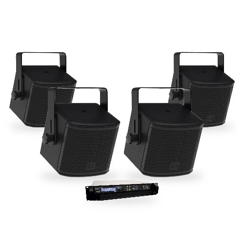 4x FP4 Geluidsinstallatie [Martin Audio] [Flexpoint] huren