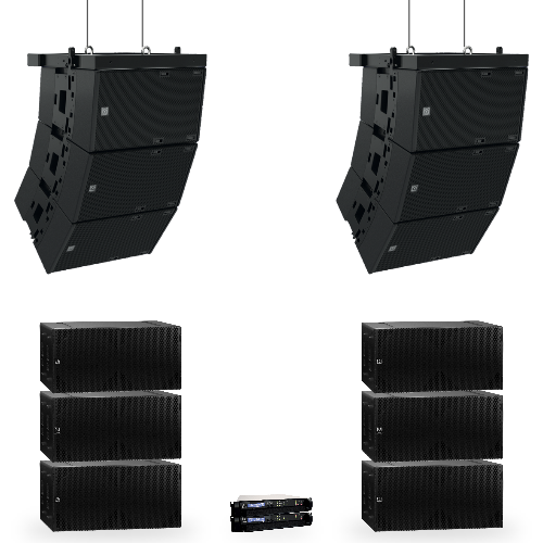 Constant Curvature Array Torus 6x SX218 6x T1215 [Martin Audio] huren