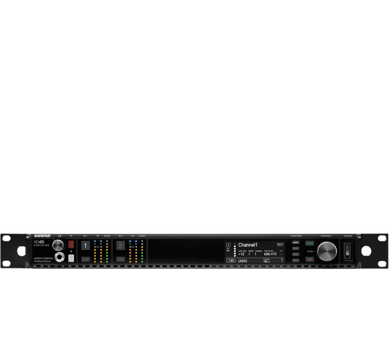 Shure AD4D Axient Digital Dual Receiver huren
